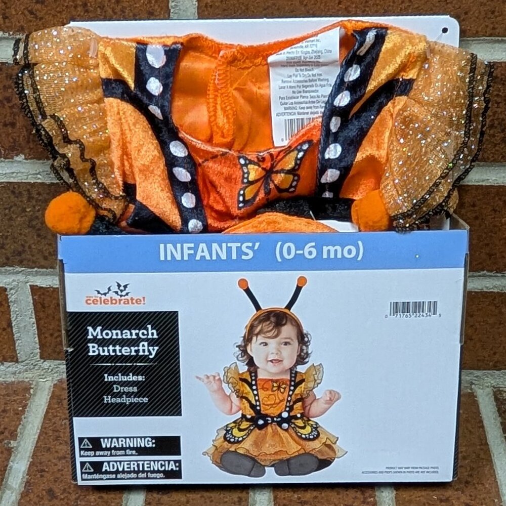 Monarch Butterfly Costume - NWT
